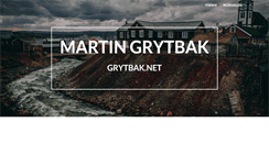 Desktop Screenshot of grytbak.net